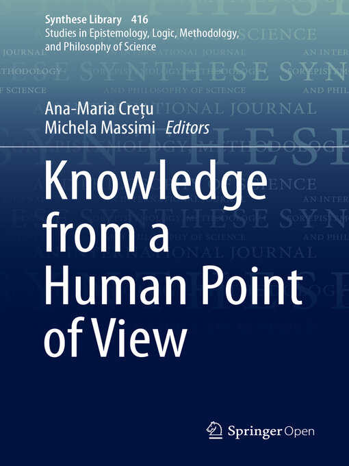 Title details for Knowledge from a Human Point of View by Ana-Maria Crețu - Available